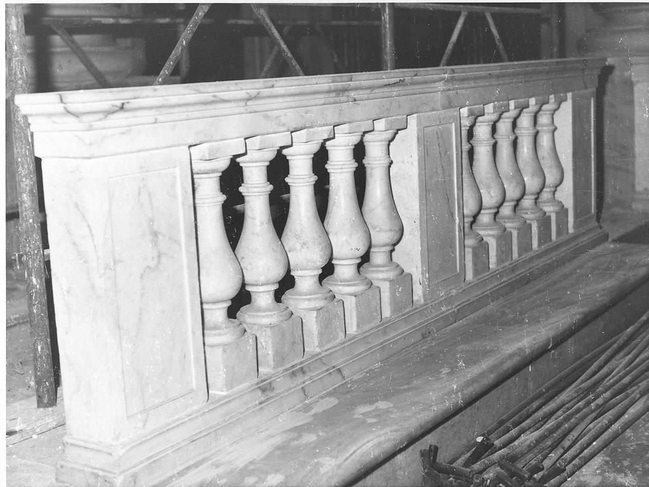 balaustrata, coppia di Canale Nicolò, Bardi Pietro, Bardi Filippo (prima metà sec. XIX)