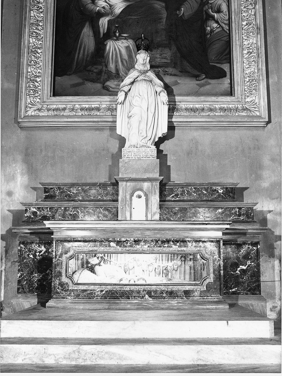 altare, opera isolata - bottega ligure (ultimo quarto sec. XIX)