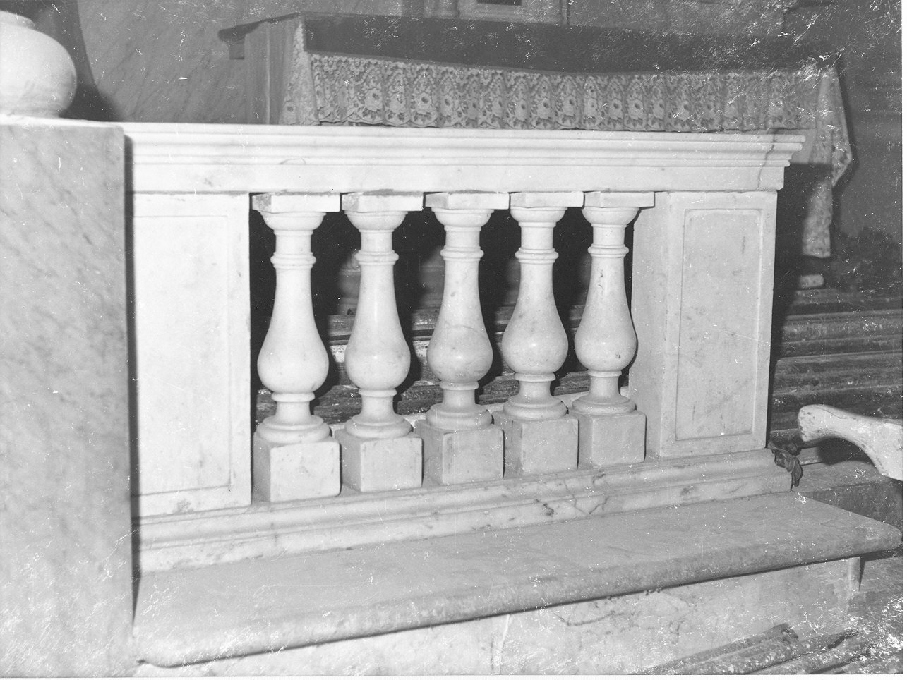 balaustrata, coppia di Canale Nicolò, Bardi Pietro, Bardi Filippo (prima metà sec. XIX)