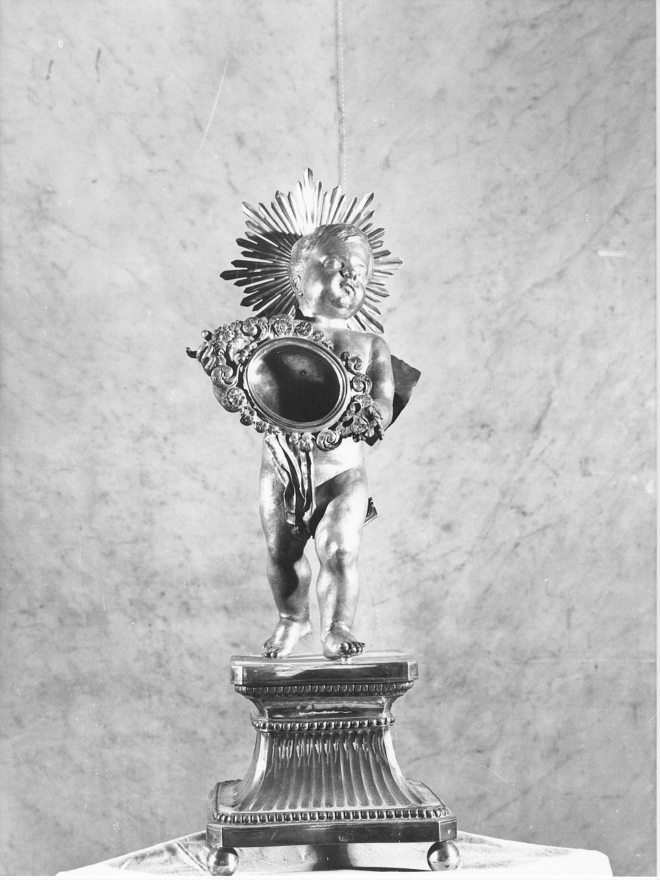 Gesù Bambino (reliquiario - a statuetta, opera isolata) - bottega genovese (primo quarto sec. XIX)