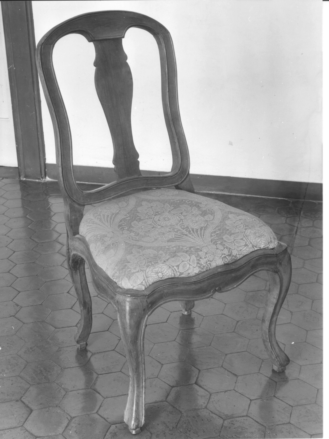 sedia, serie - bottega ligure, manifattura ligure (seconda metà sec. XVIII)