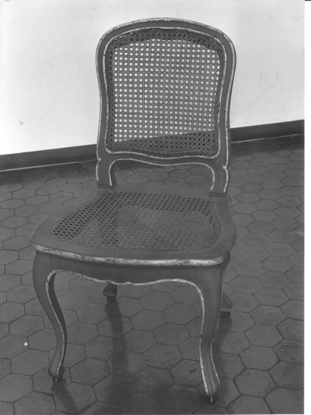 sedia, serie - bottega ligure (fine sec. XVIII)