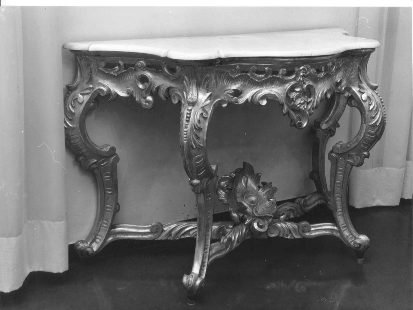 motivi decorativi vegetali (console, opera isolata) - bottega ligure (fine sec. XVIII)