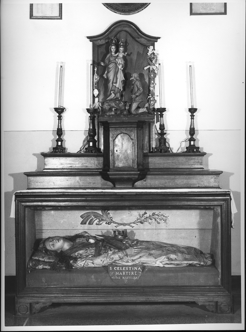 altare, opera isolata - bottega ligure (metà, inizio sec. XIX, sec. XX)