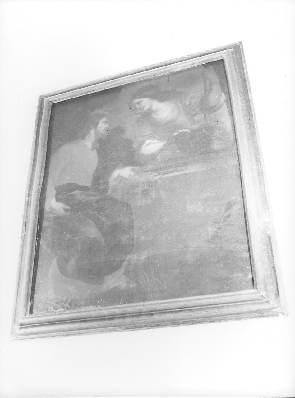Cristo e la samaritana al pozzo (dipinto, opera isolata) di Fiasella Domenico detto Sarzana (sec. XVII)