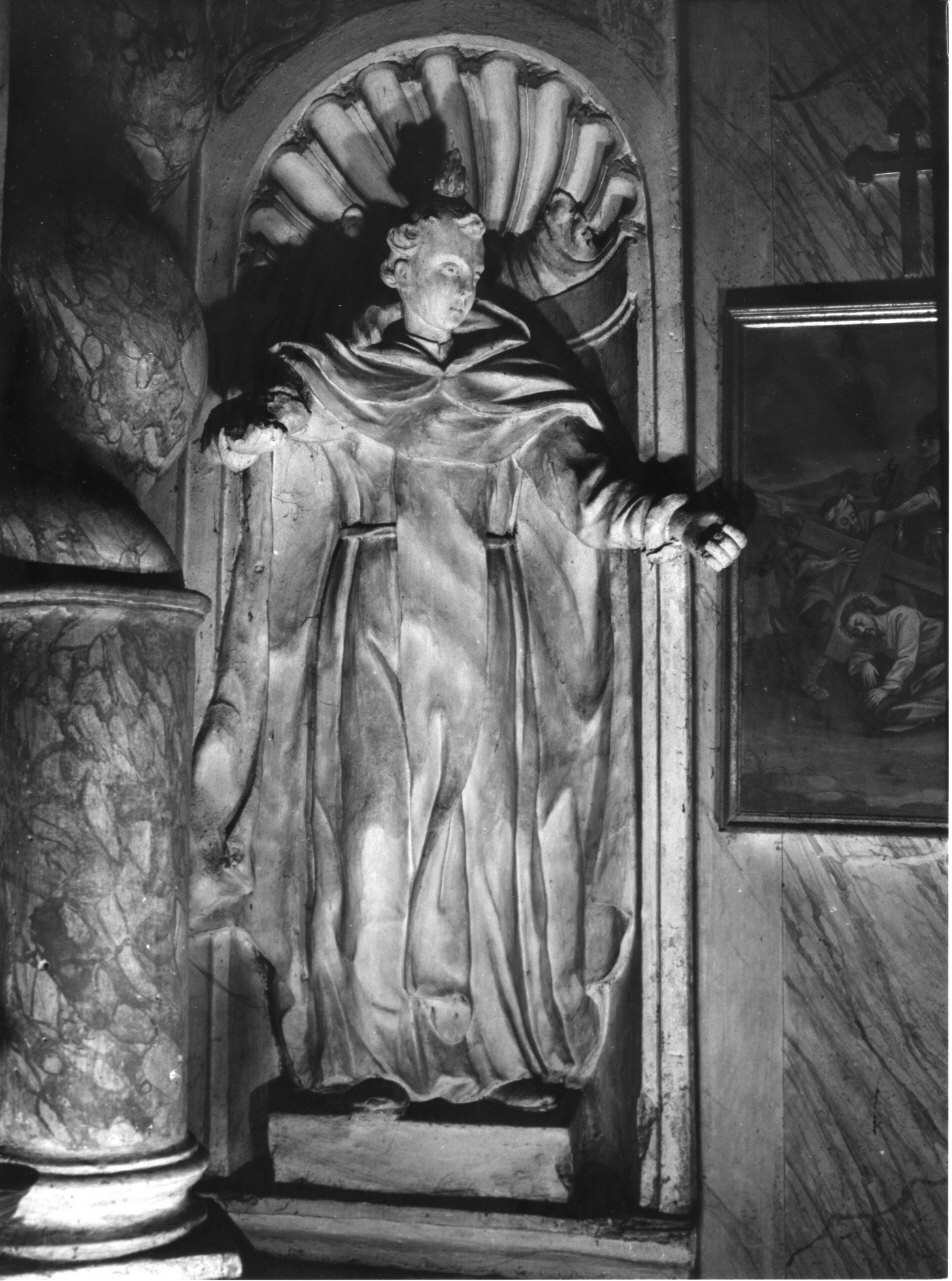 Santo (statua, serie) - ambito italiano (fine sec. XVII)