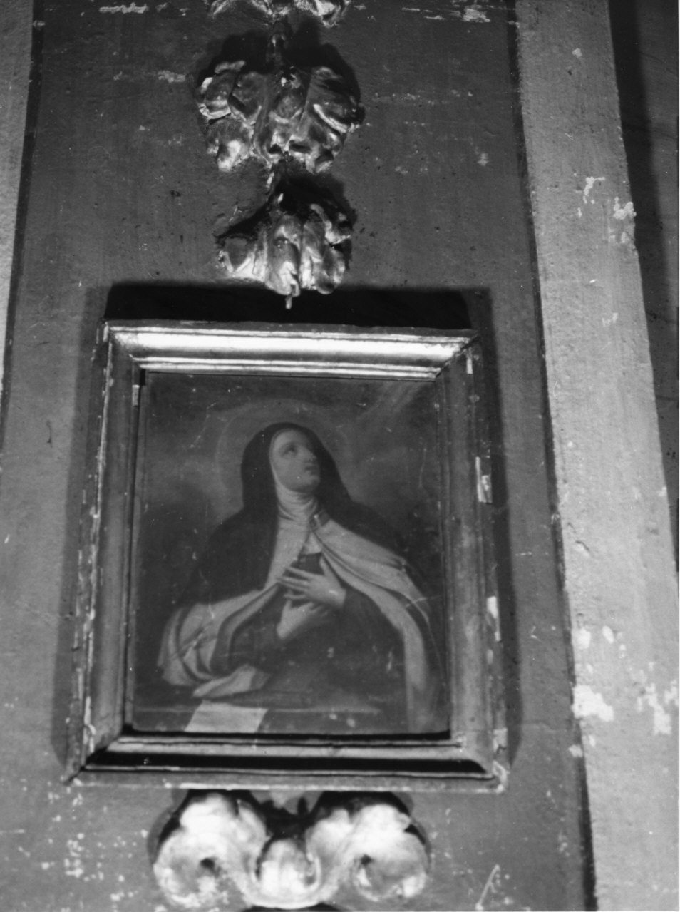Santa Rita da Cascia (dipinto, opera isolata) - ambito italiano (metà sec. XVIII)