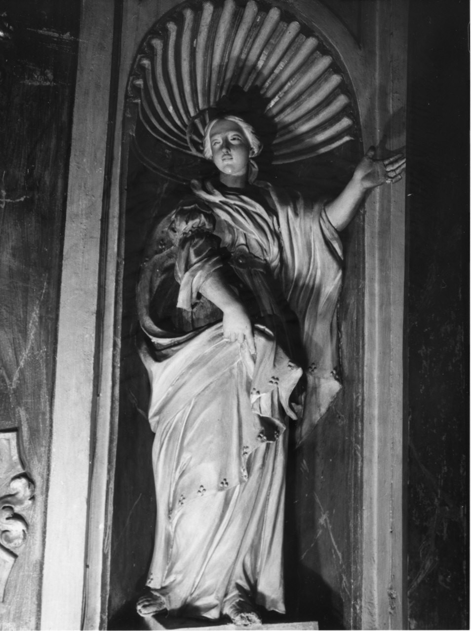 Sant'Orsola (statua, serie) - bottega italiana (fine sec. XVII)