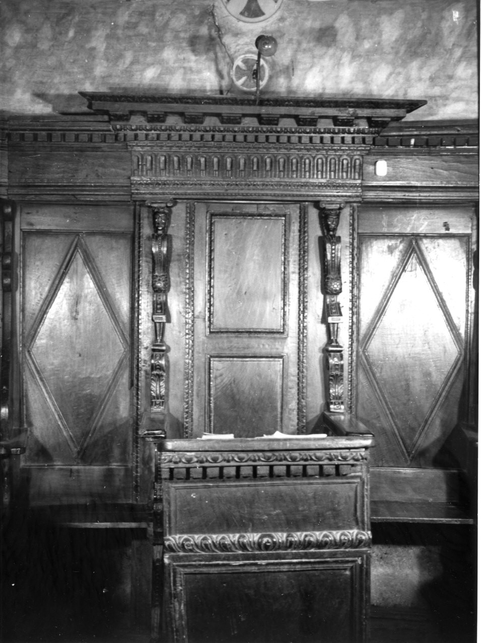 stalli del coro, serie - bottega italiana (fine sec. XVII)