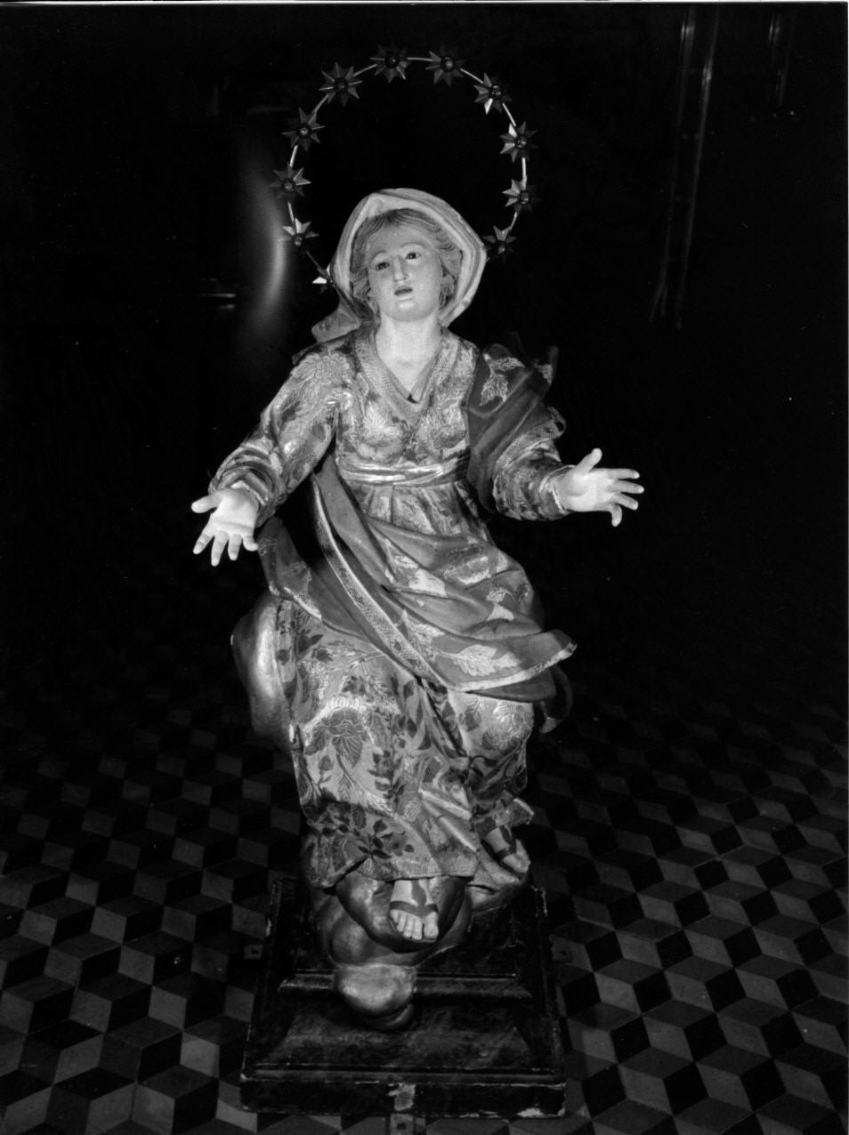 Madonna Assunta (statua, opera isolata) di Maragliano Anton Maria (attribuito) (inizio sec. XVIII)