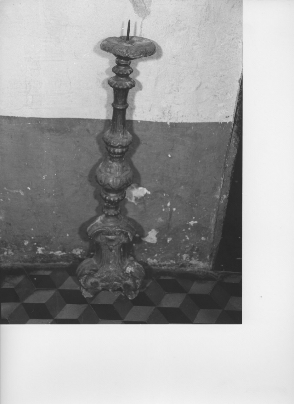 candeliere, serie - bottega italiana (prima metà sec. XVIII)