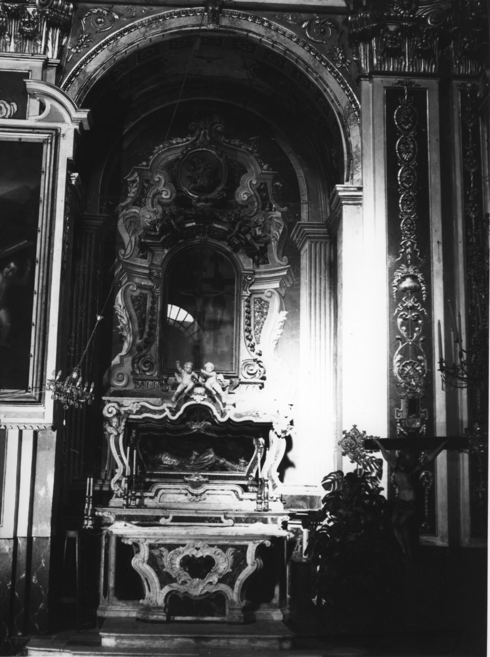 decorazione pittorica, complesso decorativo - ambito ligure (seconda metà sec. XVIII)