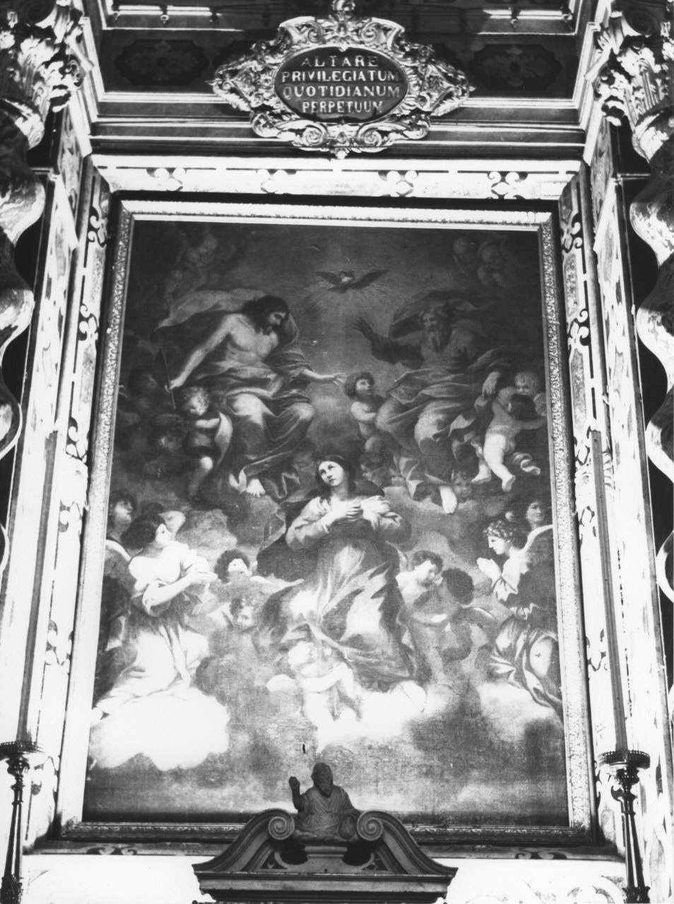 assunzione della Madonna (dipinto, elemento d'insieme) - ambito romano (sec. XVII)