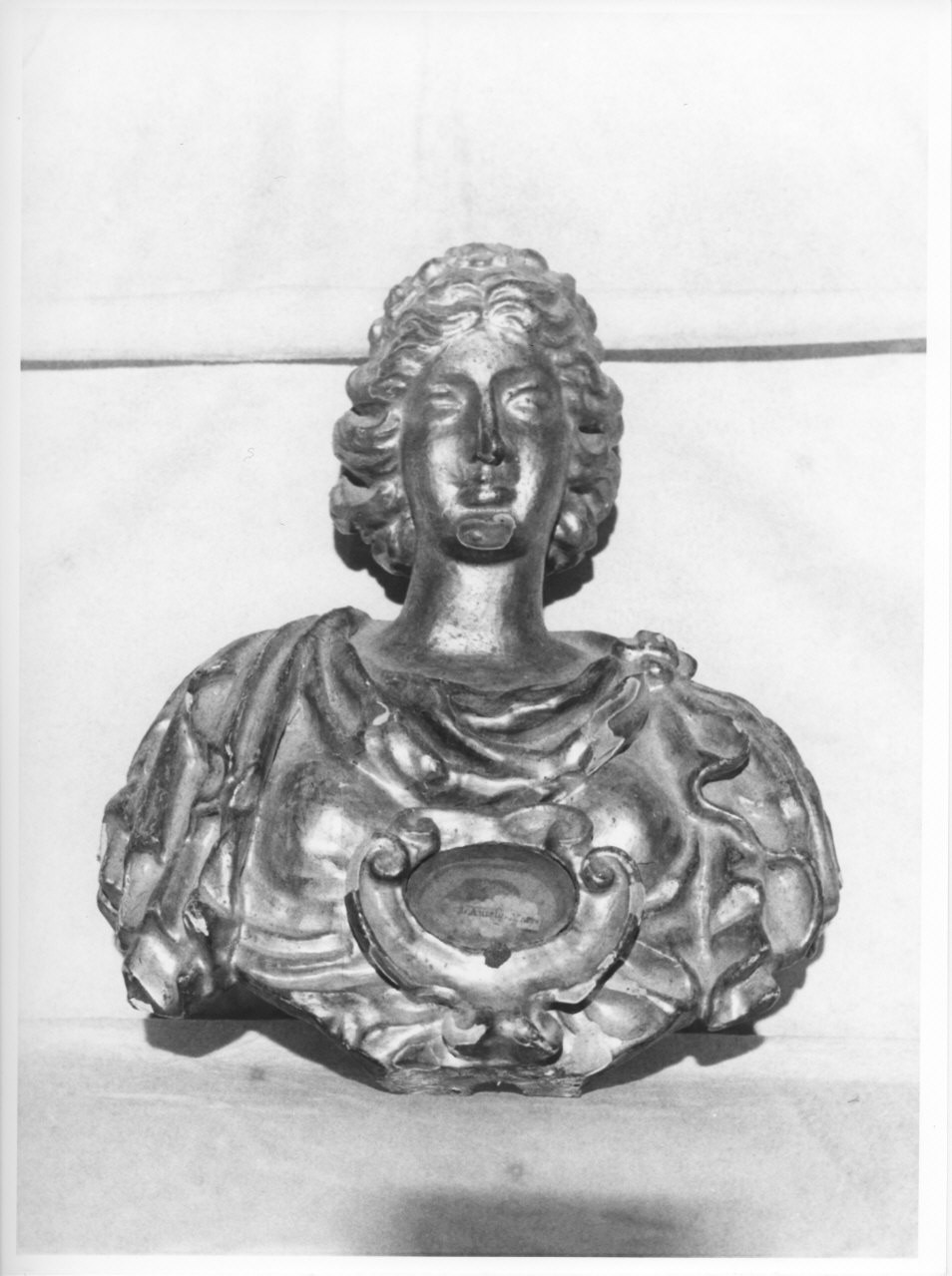 reliquiario - a busto, pendant - bottega ligure (sec. XVII)