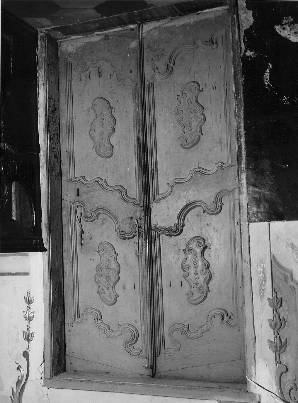 porta, opera isolata - bottega ligure (seconda metà sec. XVIII)