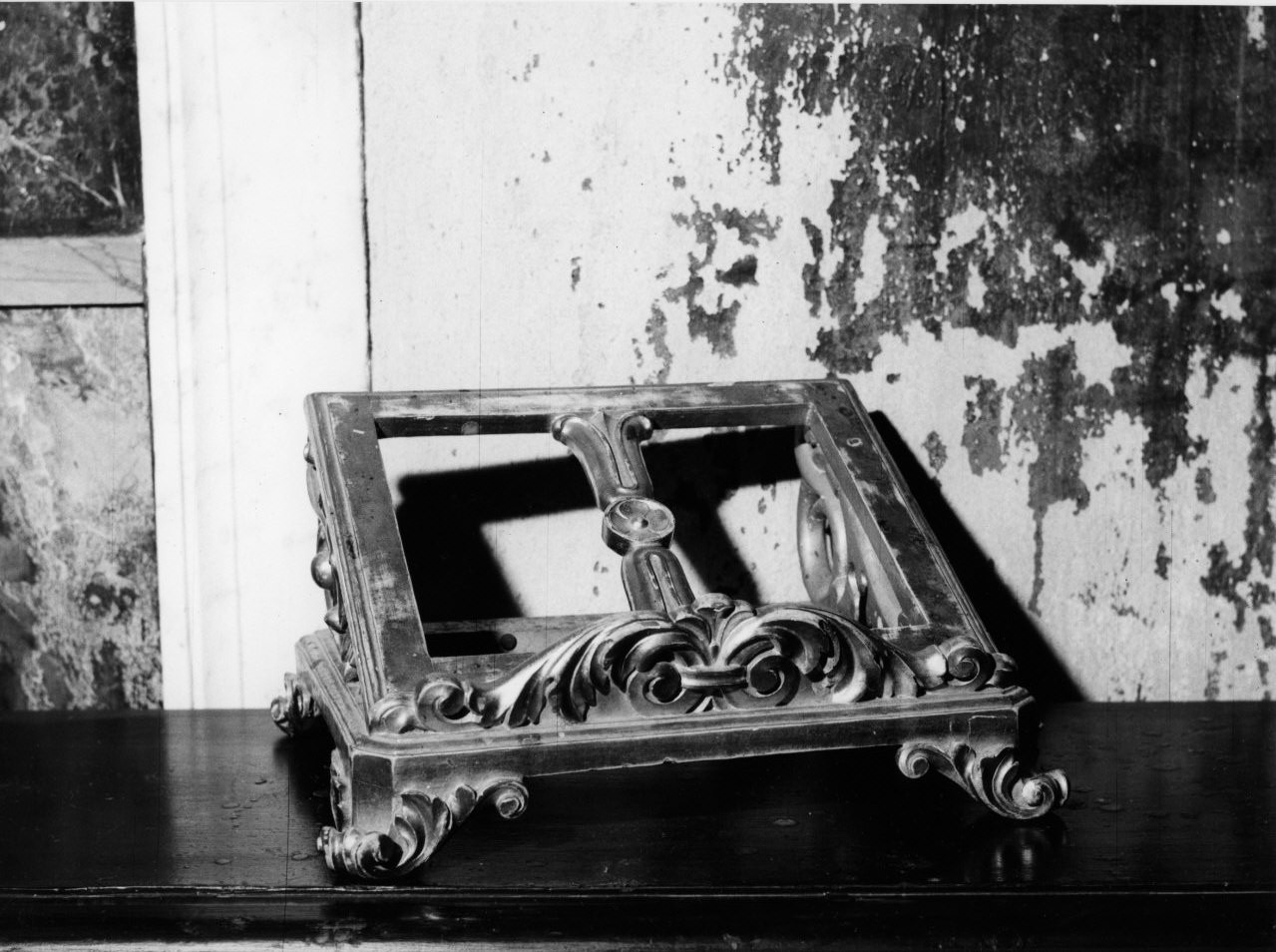 leggio d'altare, opera isolata - bottega italiana (seconda metà sec. XIX)