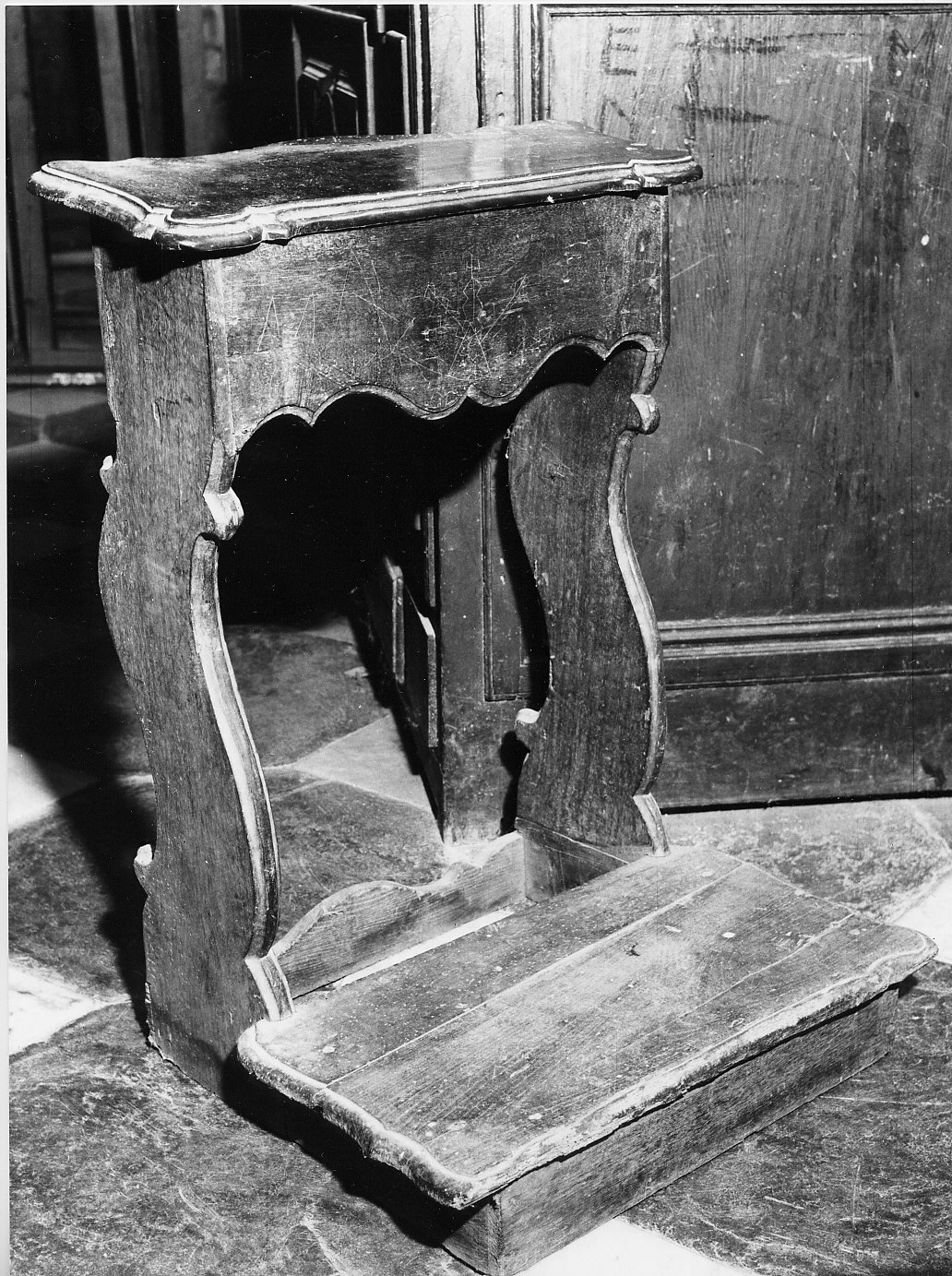 inginocchiatoio, coppia - bottega italiana (sec. XVIII)