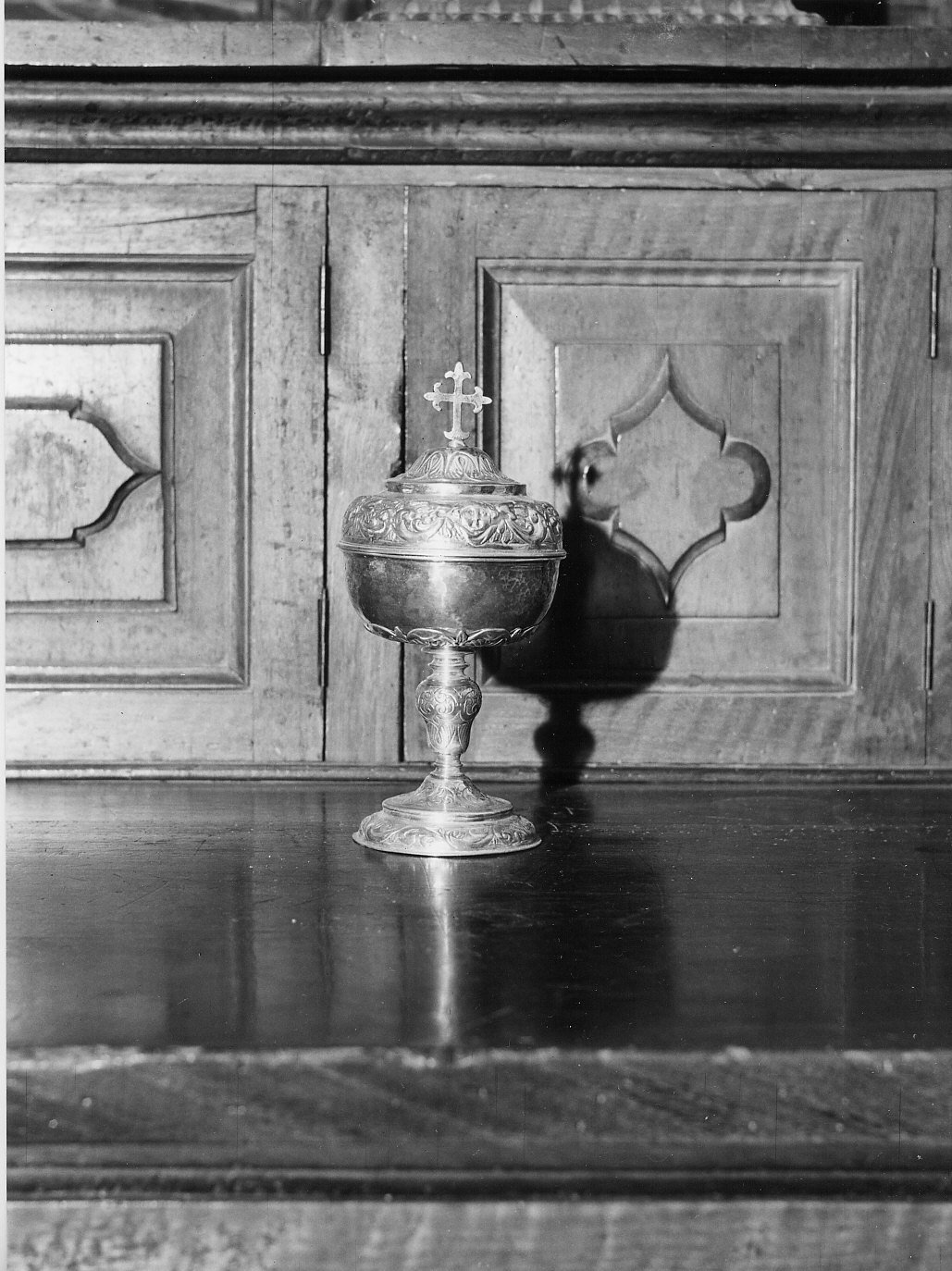 pisside, opera isolata - bottega italiana (sec. XVII)