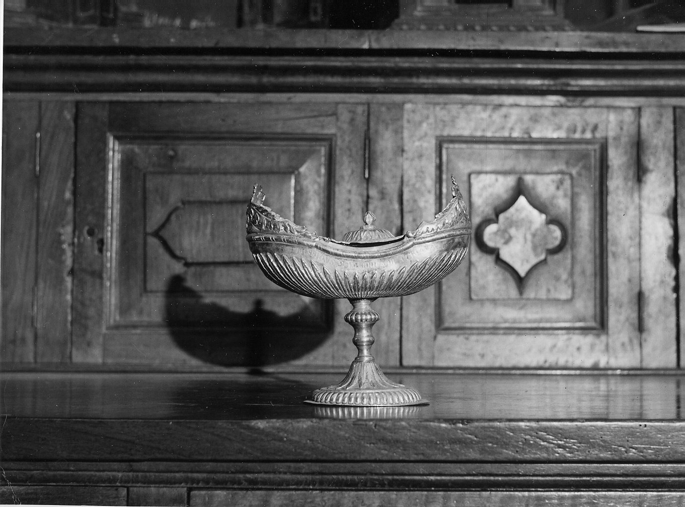 navicella portaincenso, opera isolata - bottega genovese (sec. XIX)