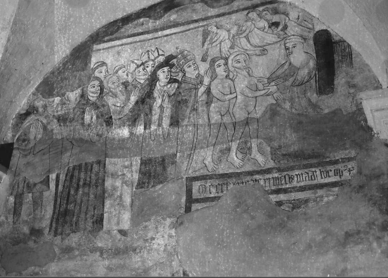 paradiso (decorazione pittorica, opera isolata) - ambito italiano (secc. XIV/ XV)