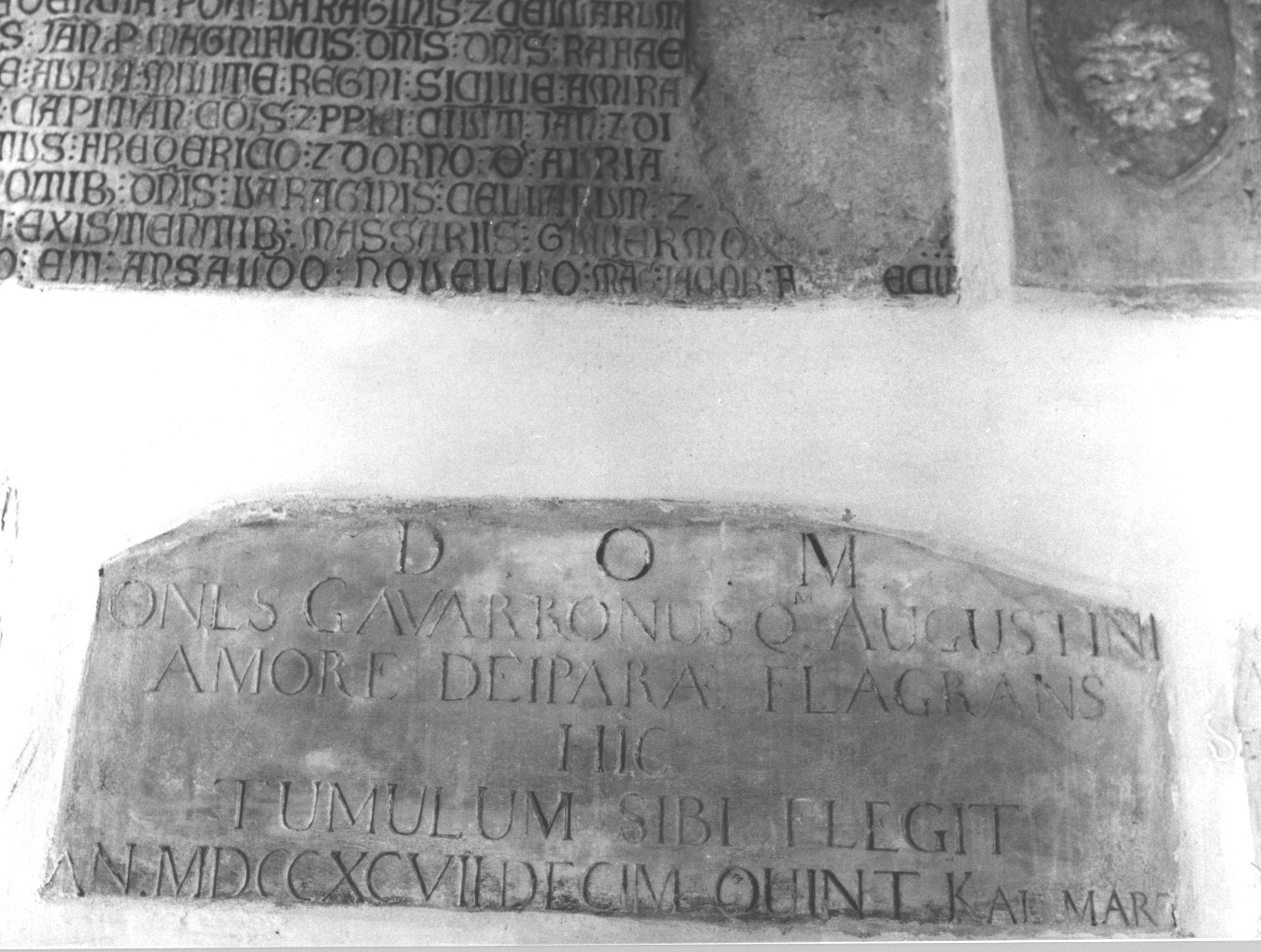 lastra, opera isolata - bottega italiana (sec. XVIII)