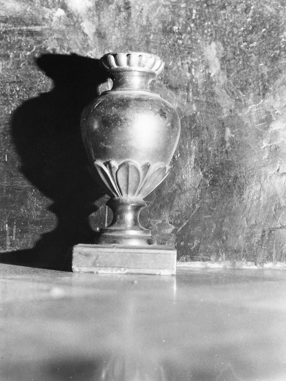 vaso d'altare per composizione floreale, opera isolata di Ditta Prinotti (fine/inizio secc. XIX/ XX)