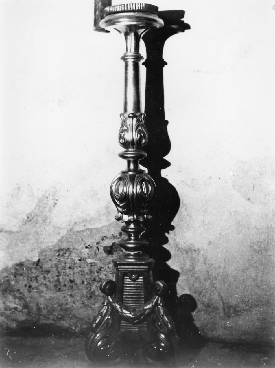 candelabro, serie di Ditta Prinotti (fine/inizio secc. XIX/ XX)