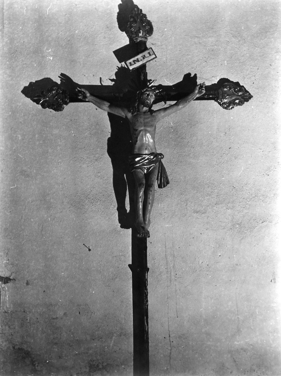 croce processionale, opera isolata - ambito ligure (sec. XIX)