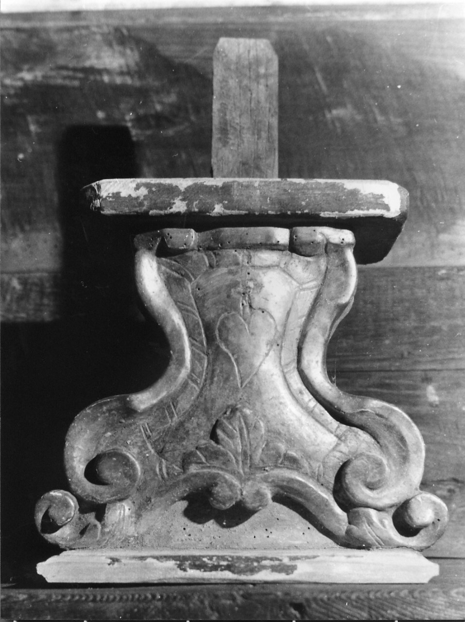 basamento, opera isolata - bottega ligure (sec. XVIII)