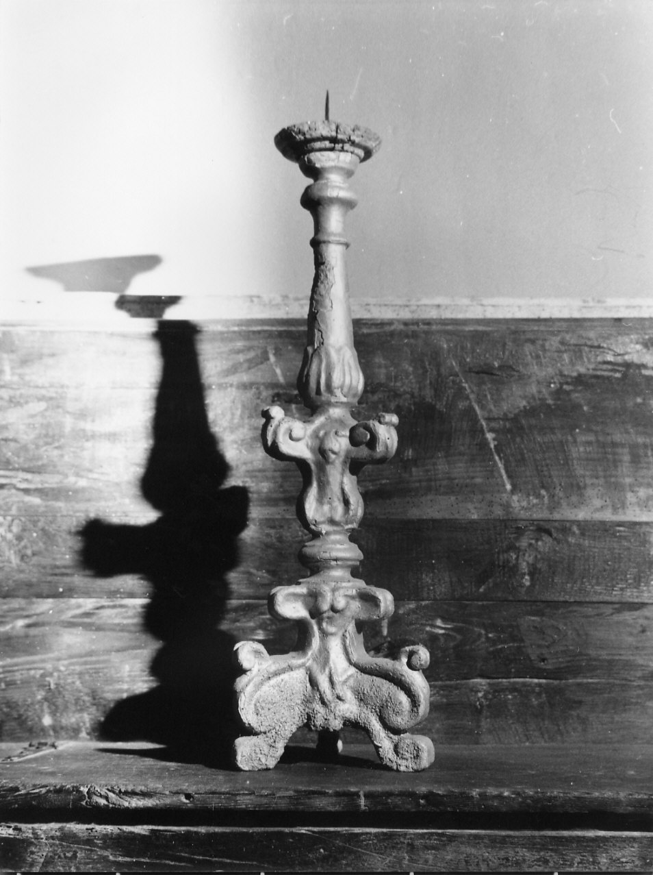 candeliere, coppia - bottega ligure (sec. XVIII)