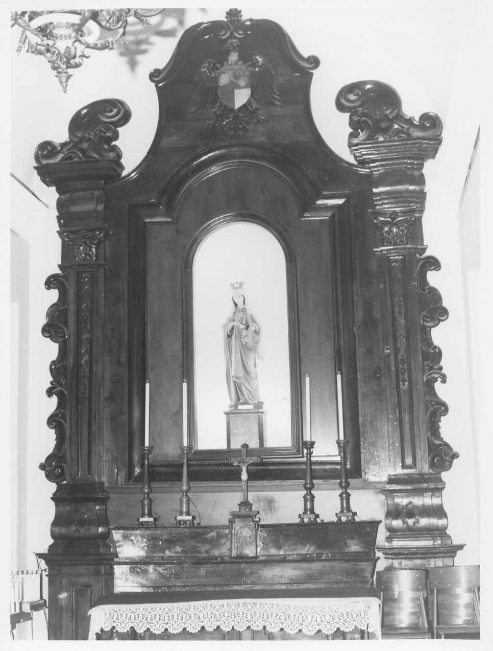 altare, insieme - bottega ligure (metà sec. XVIII)