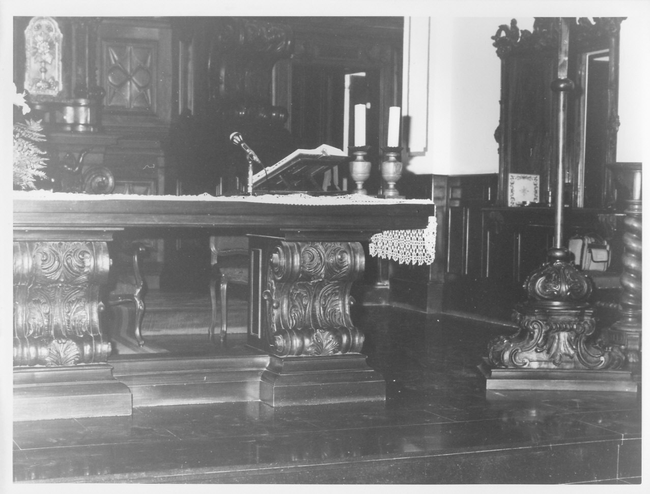 mensa d'altare, opera isolata - bottega ligure (sec. XVIII, sec. XX)