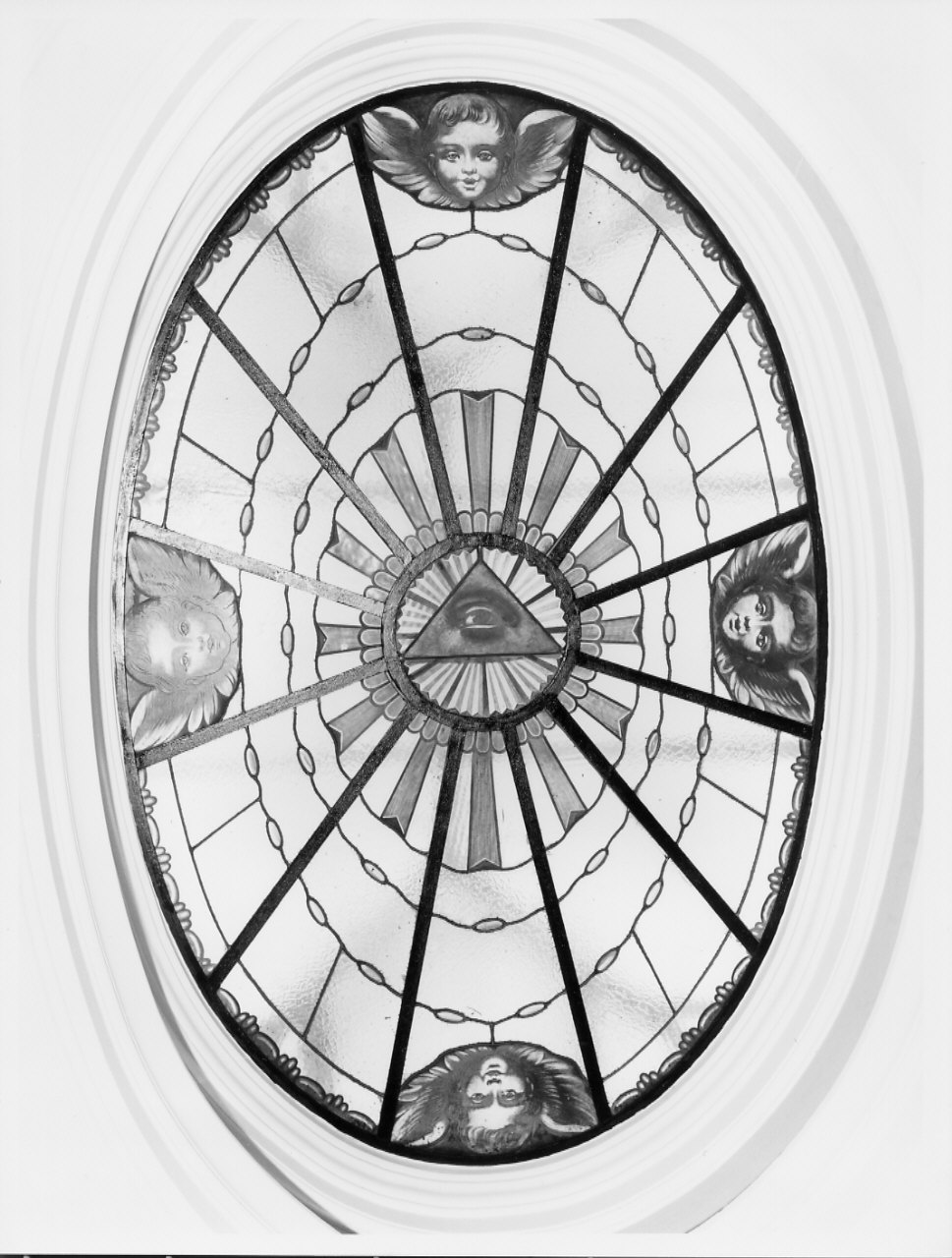 vetrata, opera isolata di Visioli Celeste (inizio sec. XX)