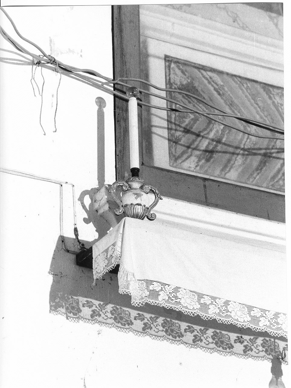 vaso d'altare, serie - bottega ligure (seconda metà sec. XIX)