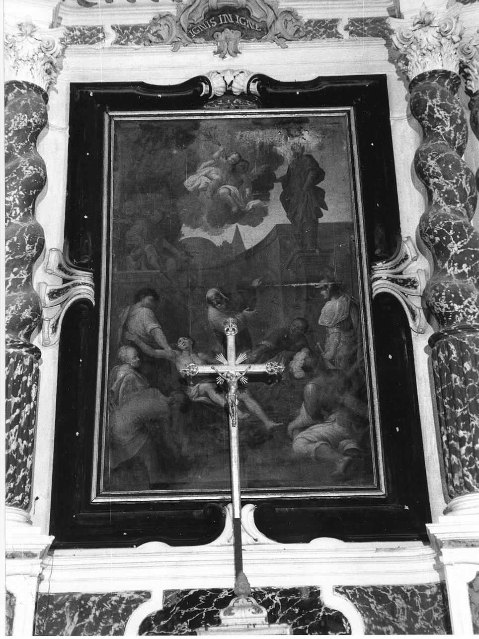 martirio di San Lorenzo (dipinto, opera isolata) - ambito ligure (prima metà sec. XVIII)