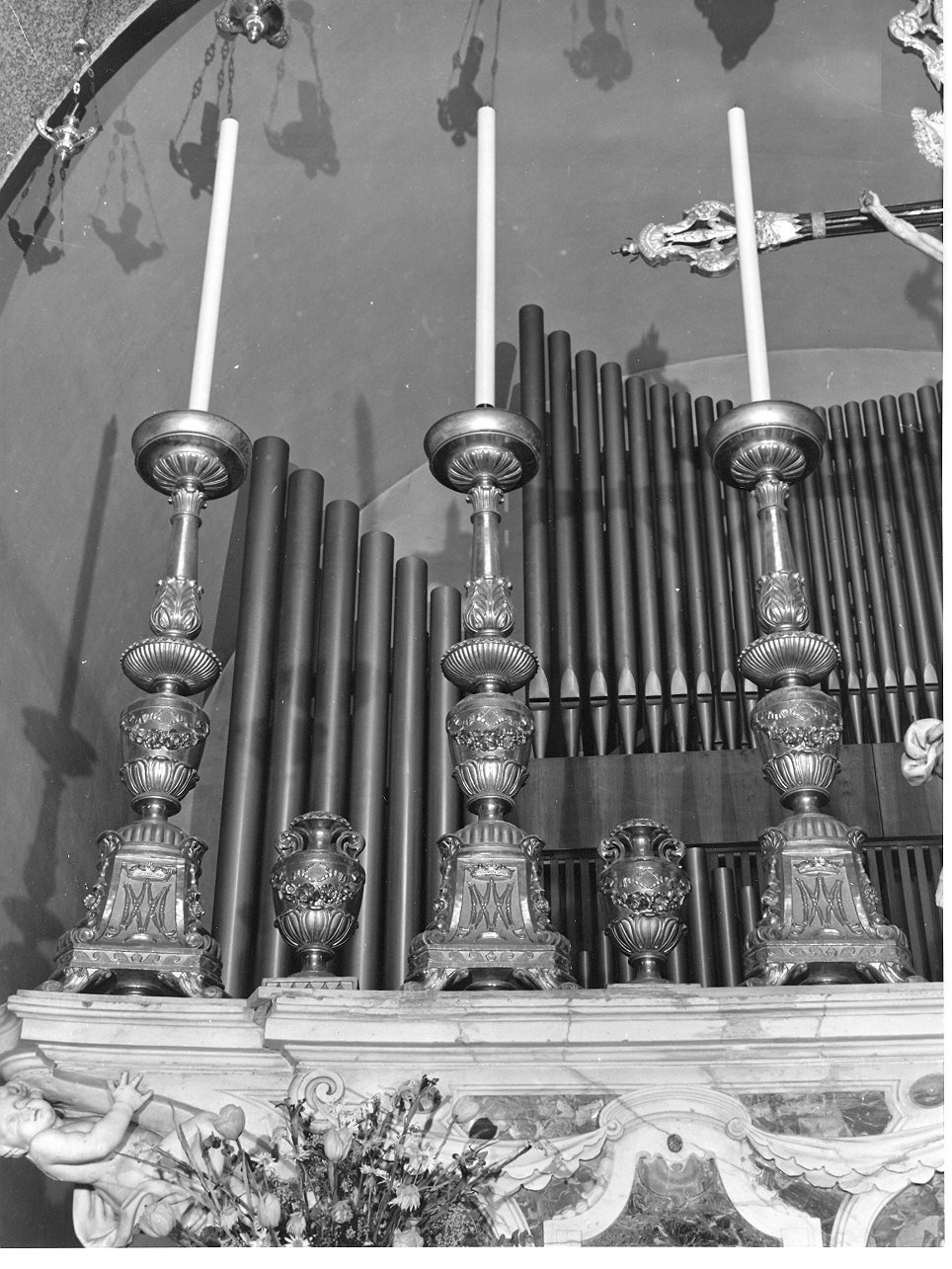 candeliere, serie - bottega ligure (ultimo quarto sec. XVIII)