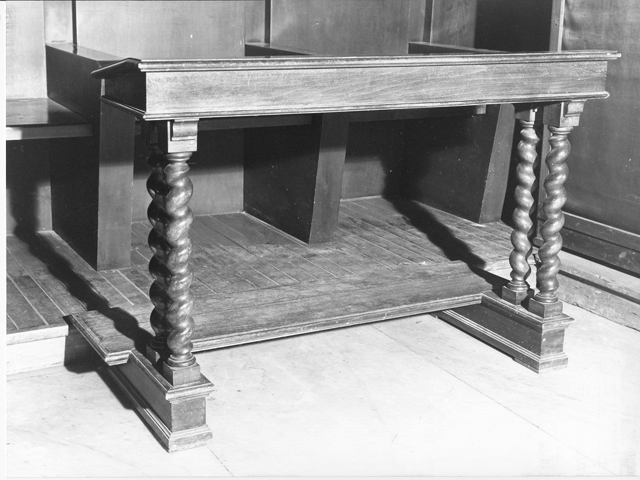 inginocchiatoio, coppia - bottega ligure (seconda metà sec. XVIII)