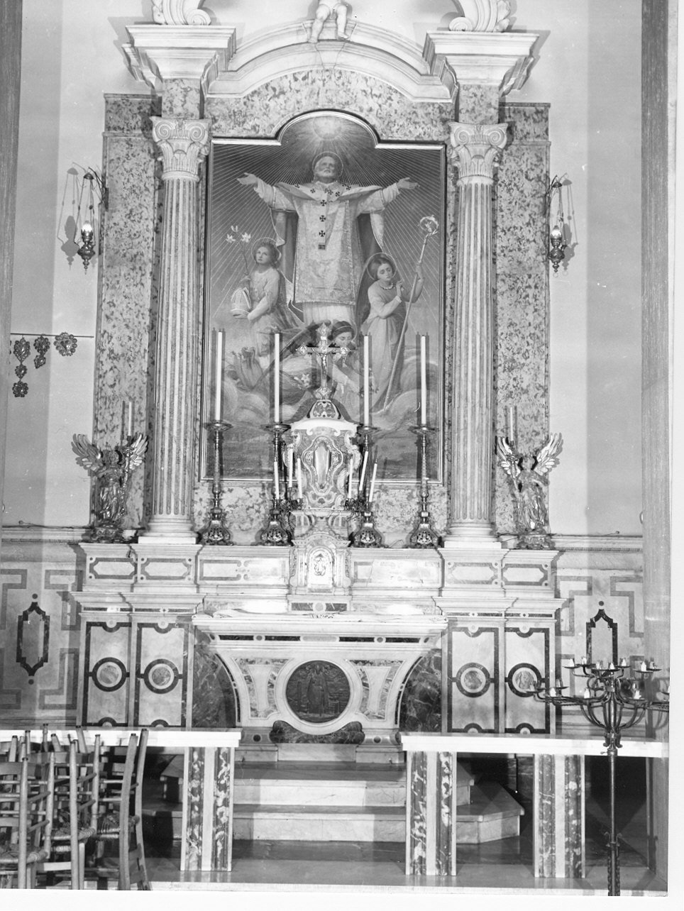 angioletto (altare, opera isolata) - bottega ligure (seconda metà sec. XVII)