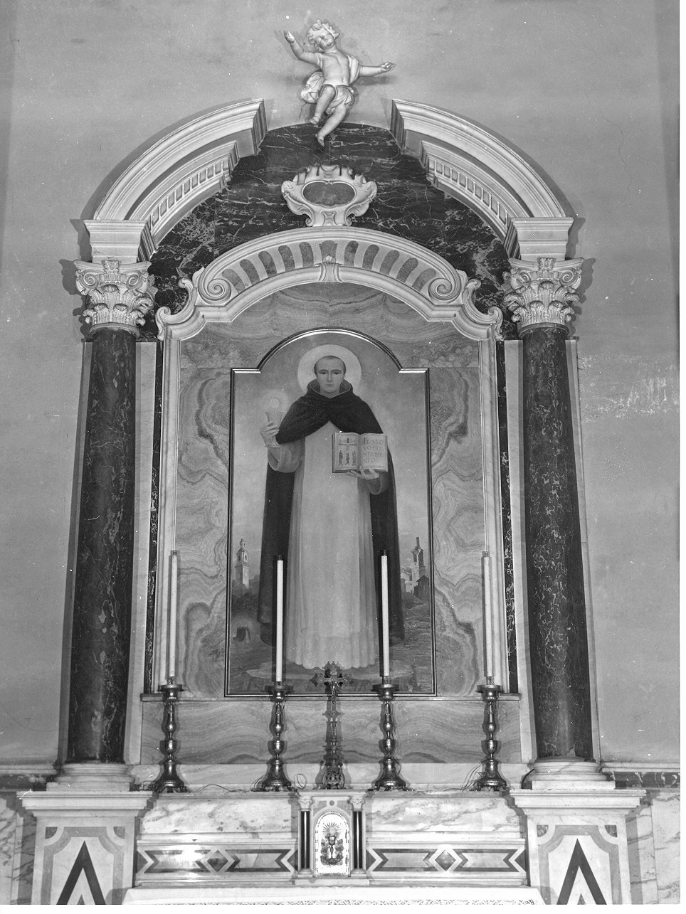 angioletto (altare, opera isolata) - bottega ligure (seconda metà sec. XVII)