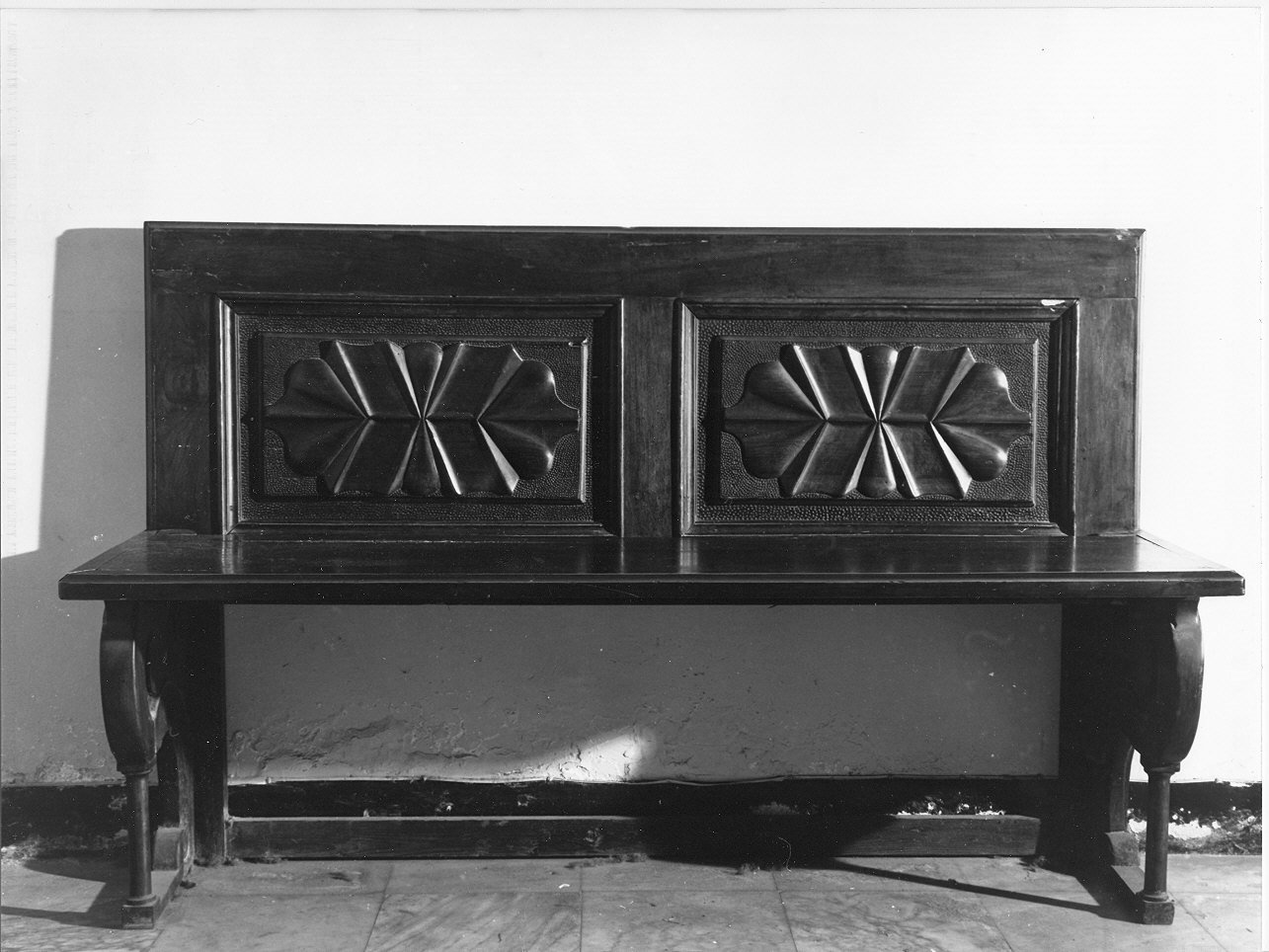 panca, opera isolata - bottega ligure (seconda metà sec. XVIII)