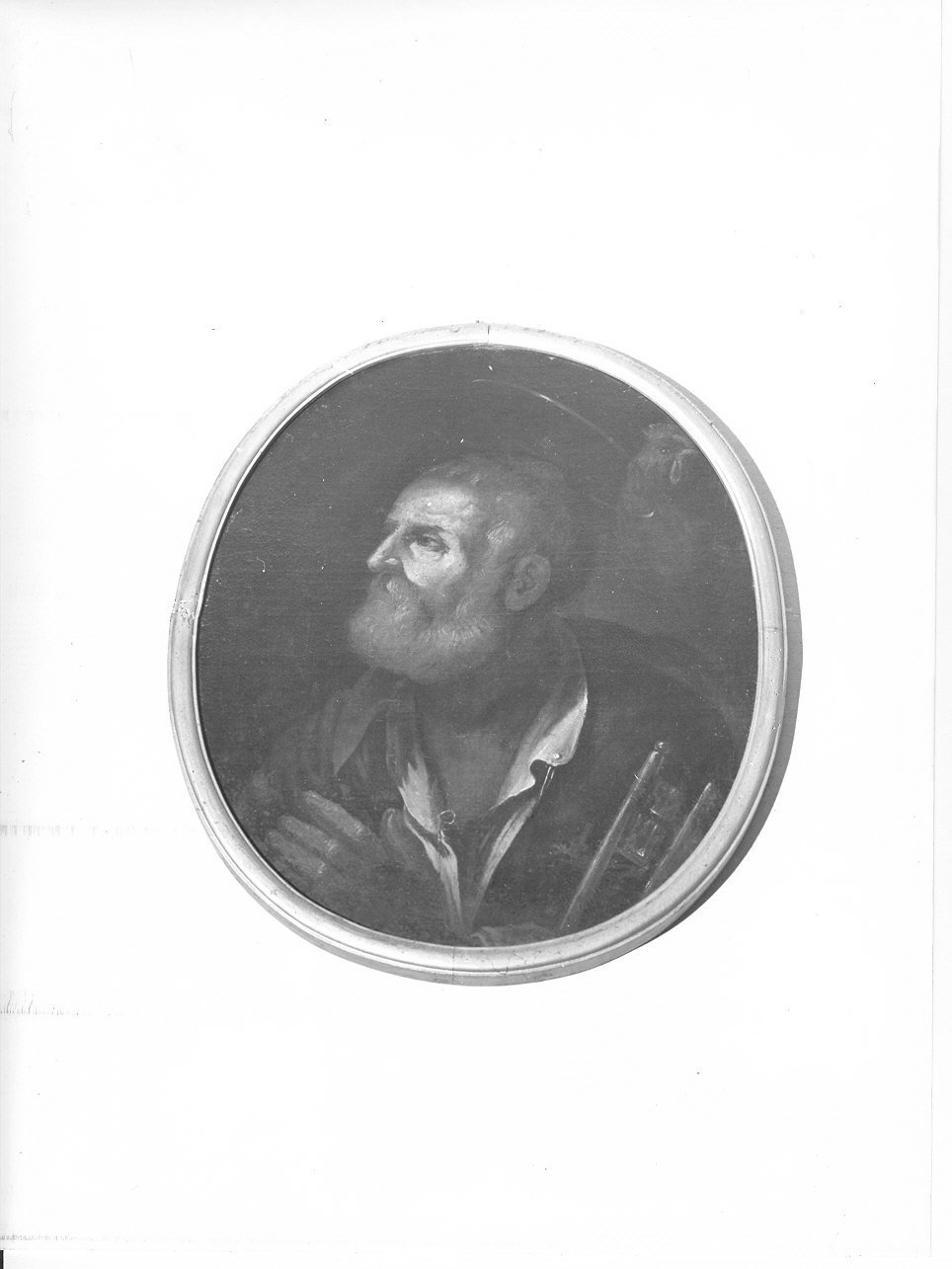 San Pietro Apostolo (dipinto, opera isolata) - ambito italiano (fine/inizio secc. XVII/ XVIII)