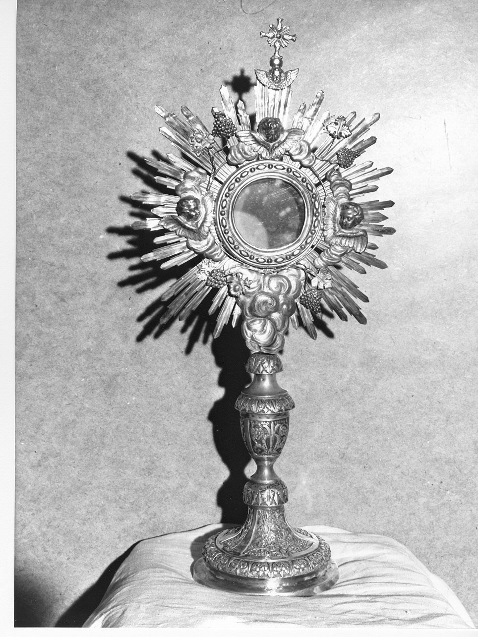 ostensorio - a raggiera, opera isolata - bottega genovese (inizio sec. XIX)