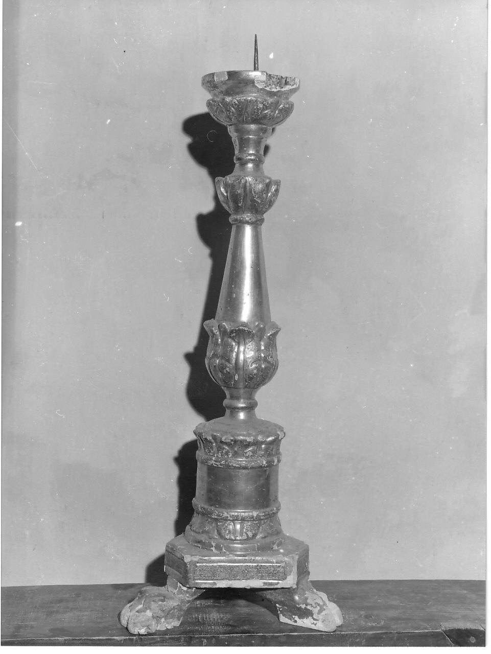 candeliere, coppia - PRODUZIONE LIGURE (sec. XIX)