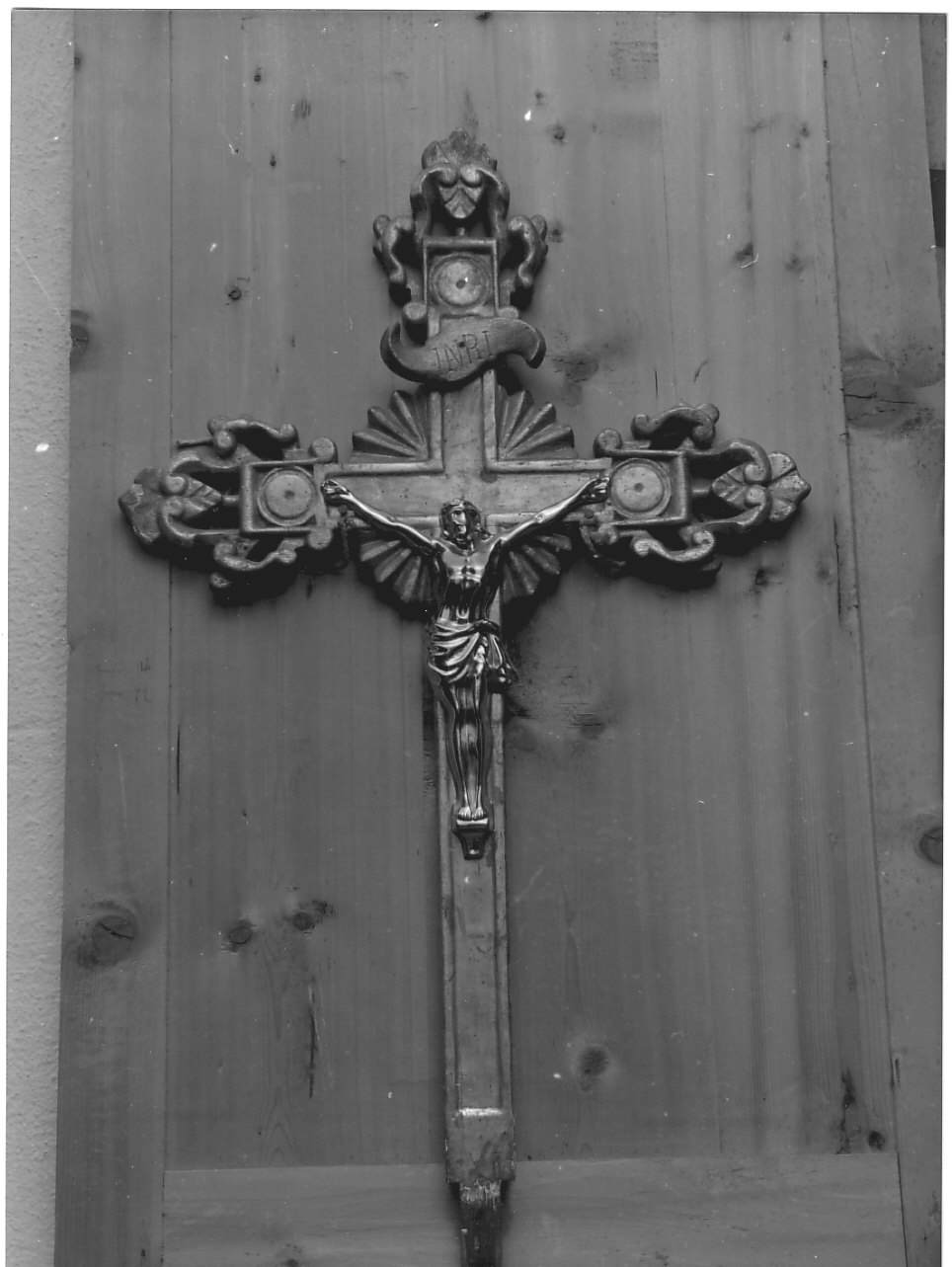 crocifisso, opera isolata - produzione italiana (sec. XVIII)