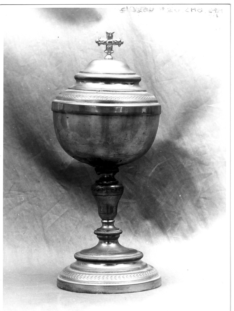 pisside, opera isolata di Romanini G (bottega) (fine sec. XIX)