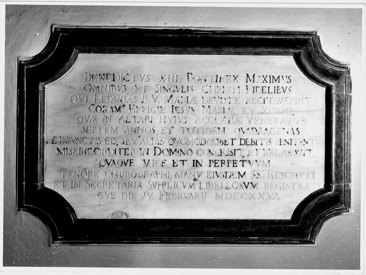 lapide, opera isolata - bottega ligure (sec. XVIII)