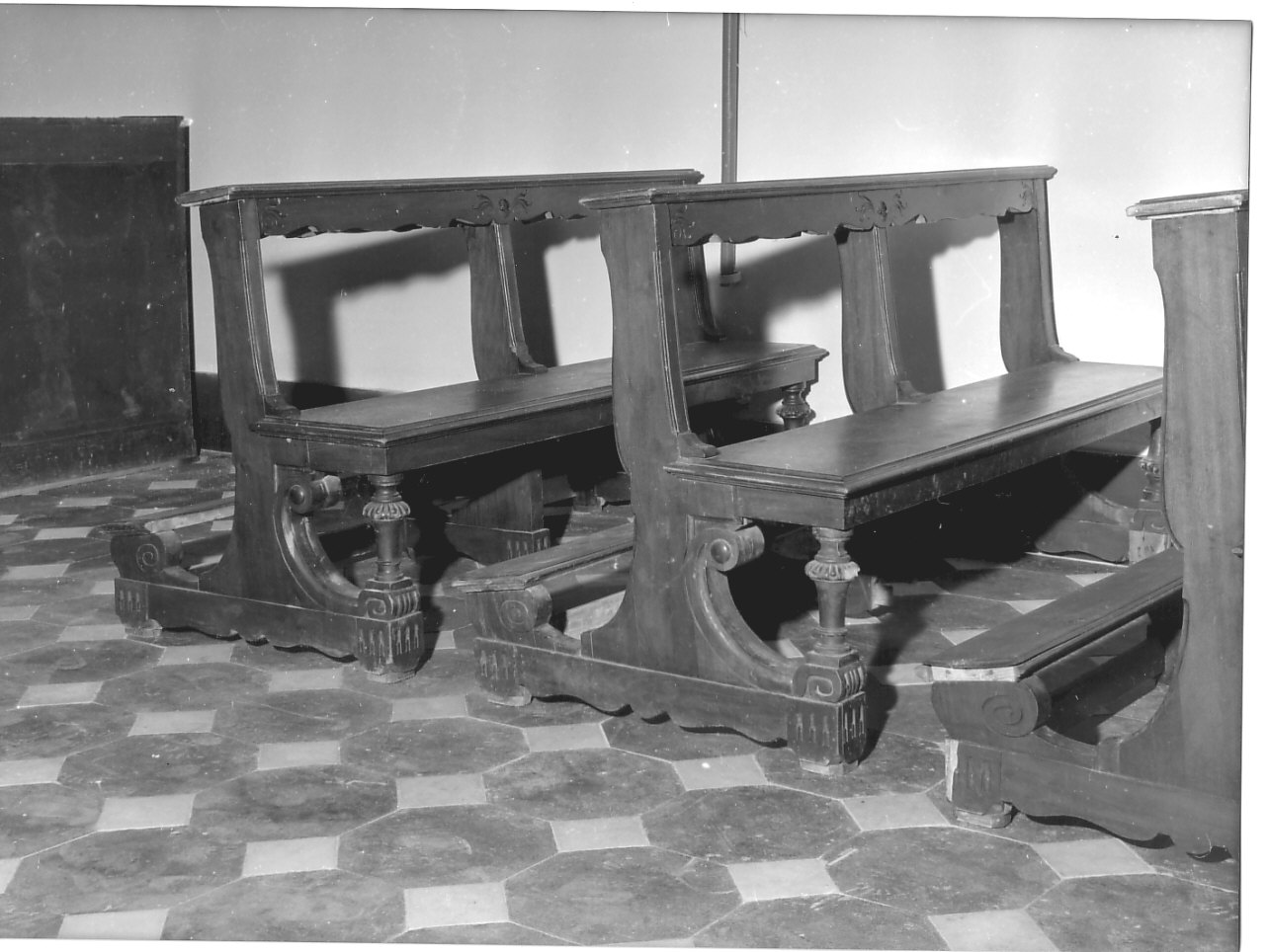 pancale da chiesa, serie - PRODUZIONE LIGURE (sec. XIX)