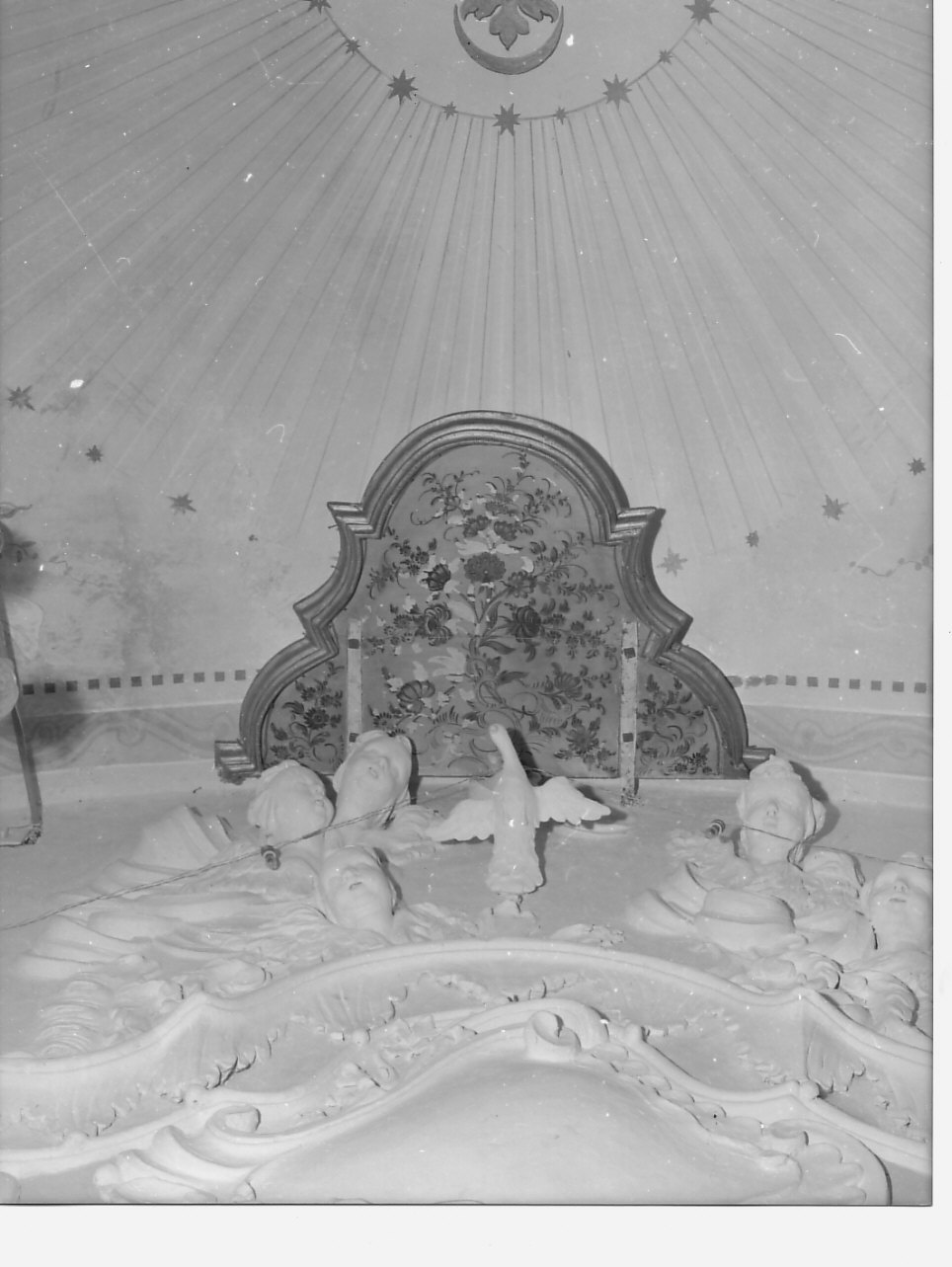 baldacchino d'altare, opera isolata - PRODUZIONE LIGURE (sec. XVIII)