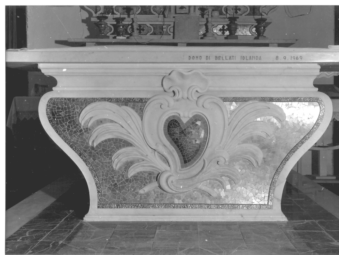 altare maggiore, insieme - bottega ligure (sec. XVIII)