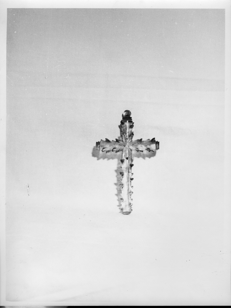 crocetta, opera isolata - bottega italiana (seconda metà sec. XIX)